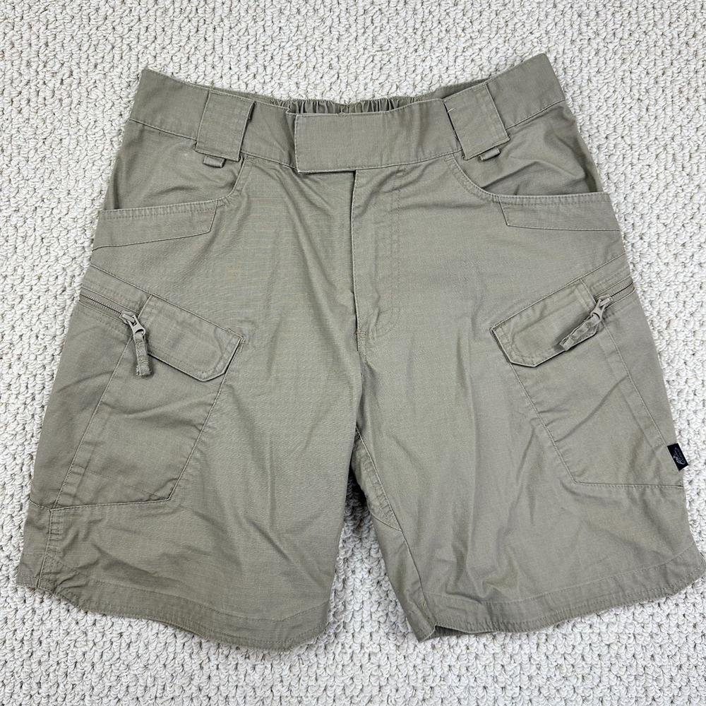 Helikon-Tex Urban Tactical Shorts Mens 32 Khaki Cargo Ripstop Utility 8.5"
